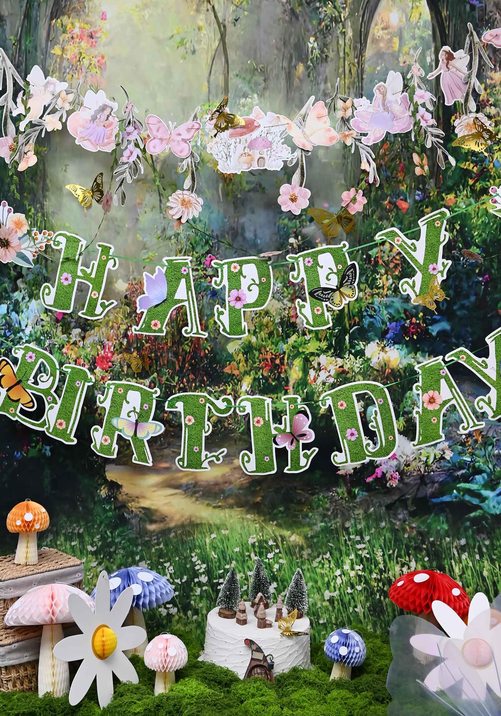 Amazon.co.jp: Happy Birthday パーティー バナー ガーランド セット